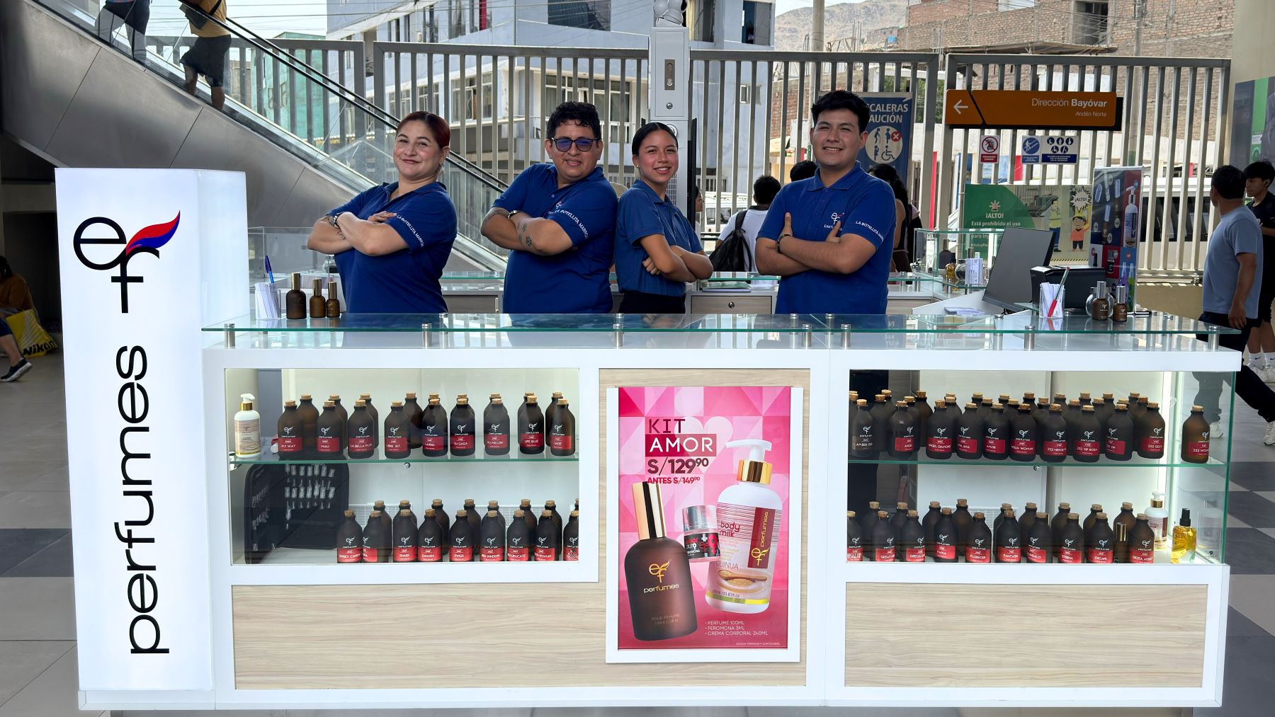 EF Perfumes llega a su tienda número 35 y sigue marcando el camino