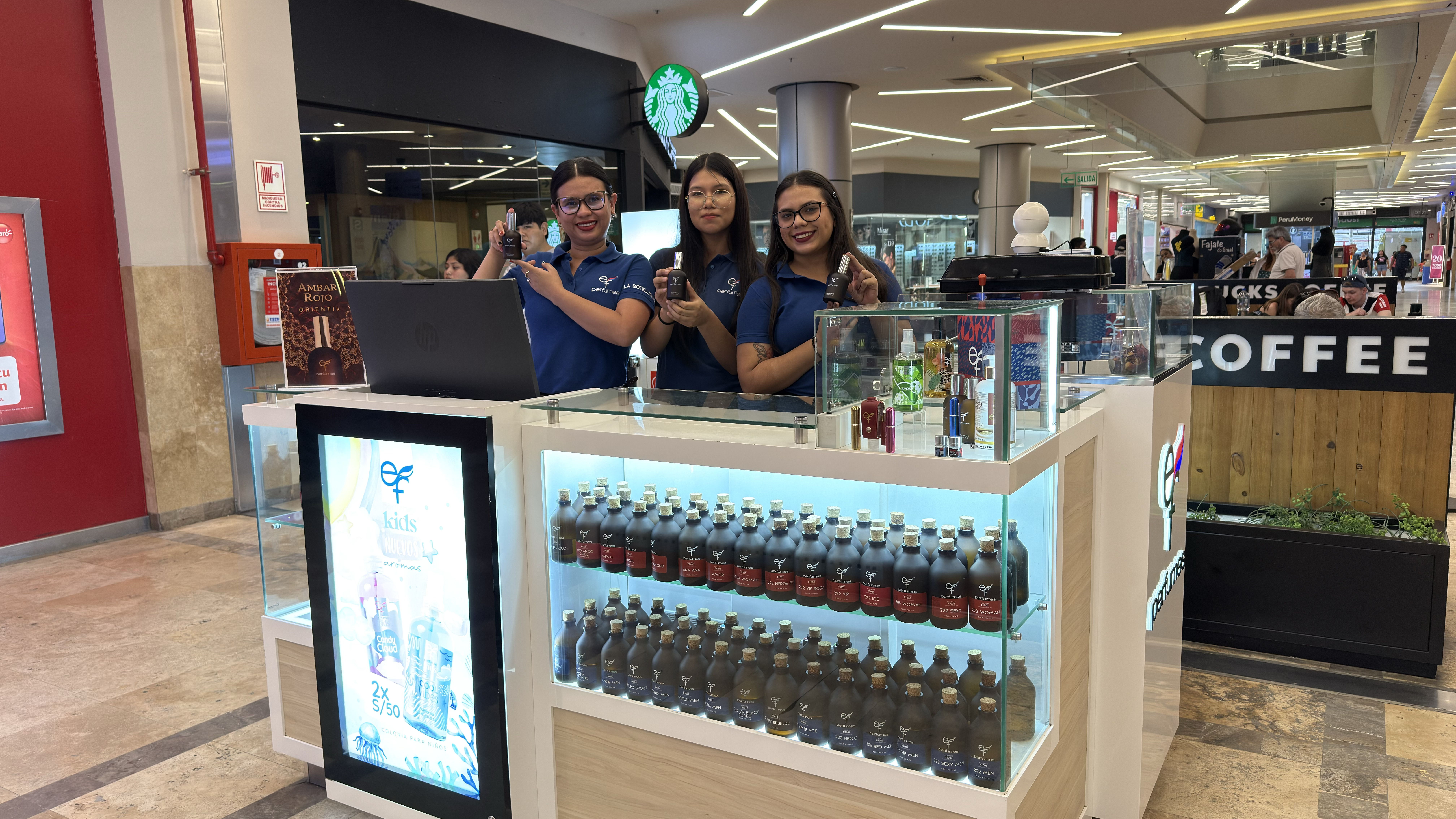 EF Perfumes inicia su ruta de activaciones en Ica 🚀